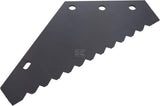 Gezacktes Futtermesser, wolframkarbidbeschichtet