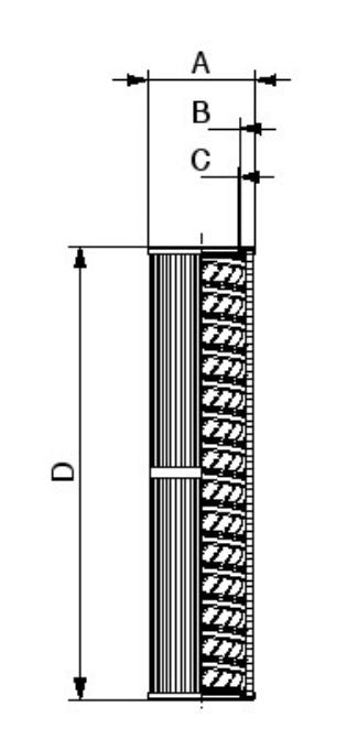 FO-0448 Hydraulikfilterelement