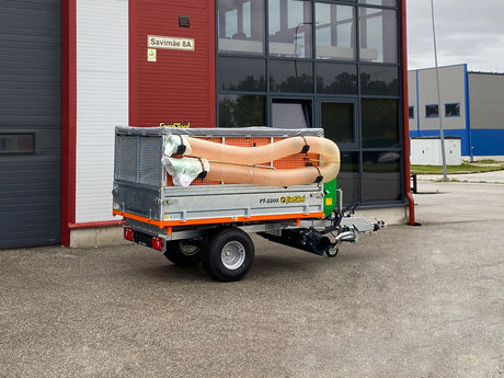 ForeSteel FT-2200 T3 Laubsaugwagen