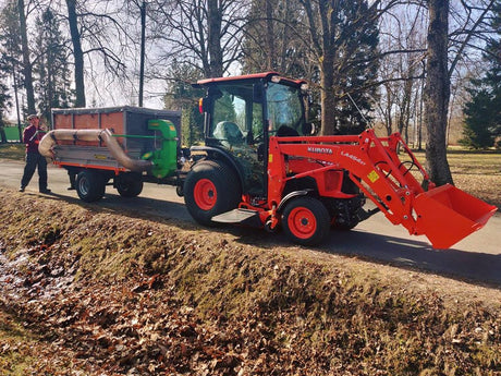 ForeSteel FT-2200 T3 Laubsaugwagen