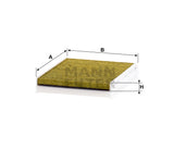 FP 2026 Innenraumfilterelement (FreciousPlus)