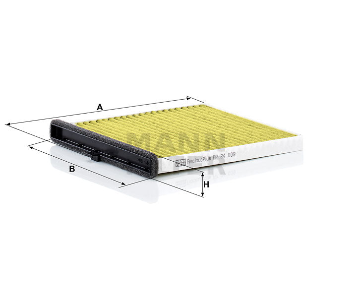 FP 24 009 Innenraumfilterelement (FreciousPlus)