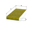 FP 3567 Innenraumfilterelement (FreciousPlus)