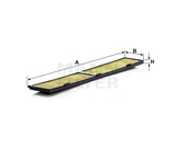 FP 8430 Innenraumfilterelement (FreciousPlus)