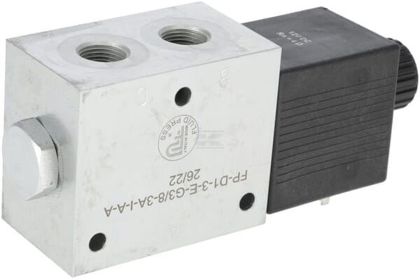 Ventil, 3/2, 12 VDC, FP-D1-3-E-G3/8-3A-I-A-A