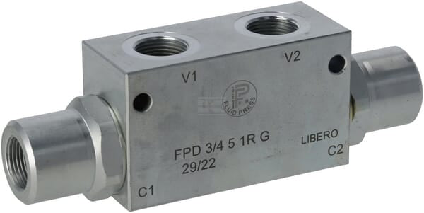 Vorsteuer-Rückschlagventil, FPD 3/4 5 1R G