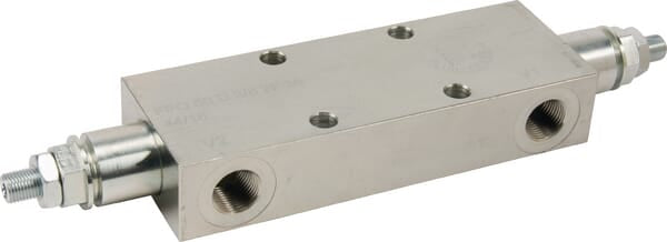Ballventil dopp. 3/8" Flansch