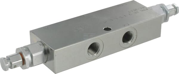 Gegenhalteventil,doppelt, 3/8"
