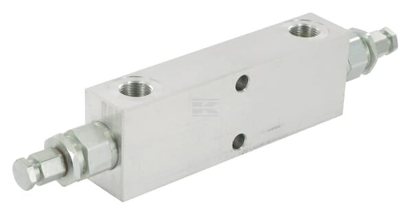 Gegenhalteventil,doppelt, 3/8"