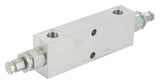 Gegenhalteventil,doppelt, 3/8"
