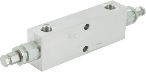 Gegenhalteventil,doppelt, 3/8"