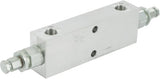 Gegenhalteventil,doppelt, 3/8"