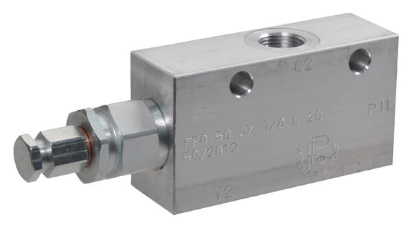 Gegenhalteventil,einfach, 3/8"