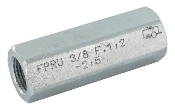 Drosselrückschlagv. 0,5 2,0d 3/8