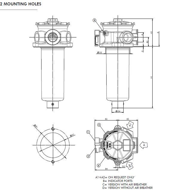 FR62R122G10CBB5B50BPDC Rücklauffilter