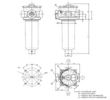 FR64R131G10BBB6000B000 Rücklauffilter