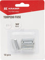 Sicherung, Torpedo, 25A,  Blau, 25mm, Kramp