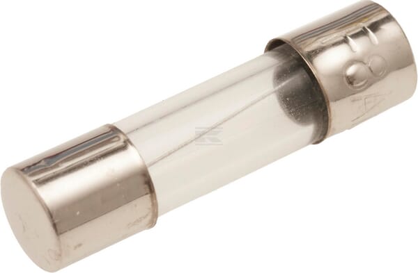 Sicherung, Glas, 8A,  Transparent, 20mm, Kramp
