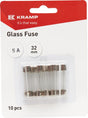 Sicherung, Glas, 5A,  Transparent, 32mm, Kramp