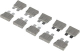 Sicherung, Stecksicherung, Standard, 2A,  Grau, 19mm, 10Stk., Kramp