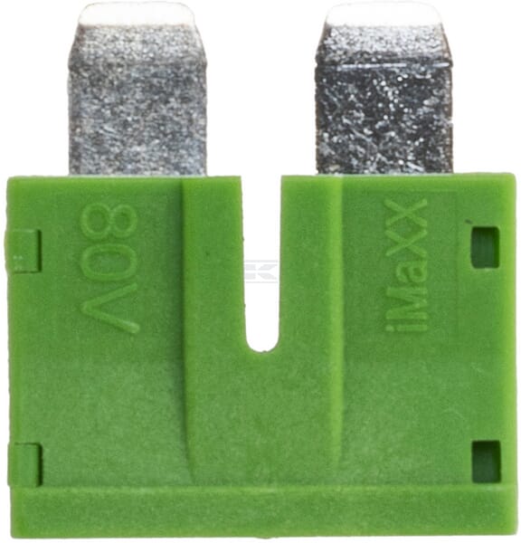 Sicherung, Stecksicherung, Standard, 30A,  Grün, 19mm, 10Stk., Kramp