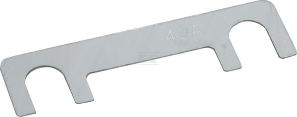 Sicherung, Streifen, 40A,  Grau, 40mm, Kramp