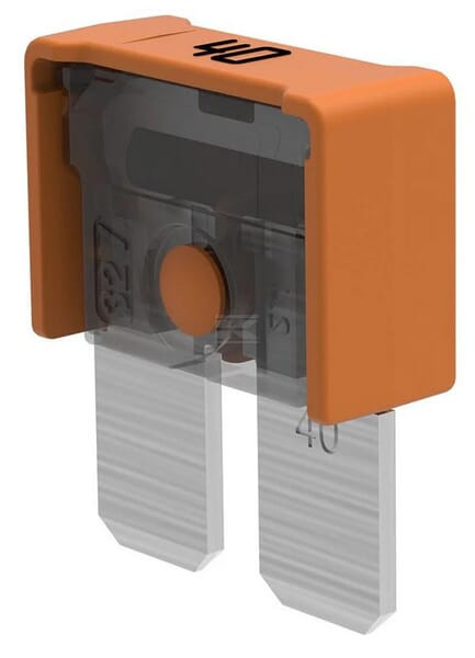 Sicherung, 40A,  Orange, 6.5mm, 5Stk., Kramp