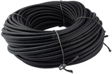 Schutzschlauch 16mm 50m flexibel gewellt, offen, schwarz