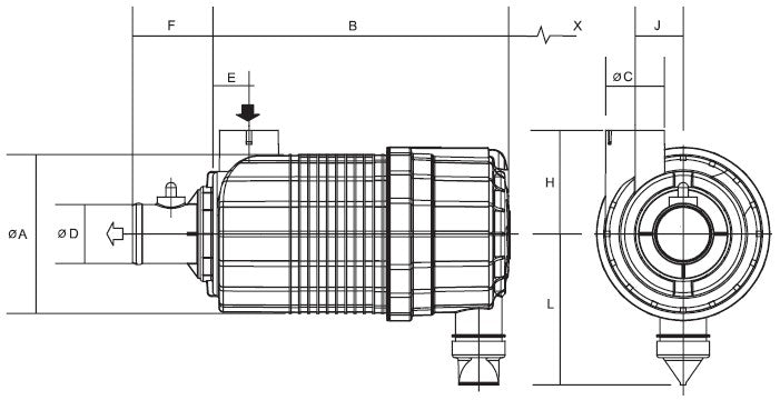 G090226 Luftfilter (RadialSeal FPG Alexin)
