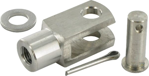 Gabelkopf M10x1,25 RVS
