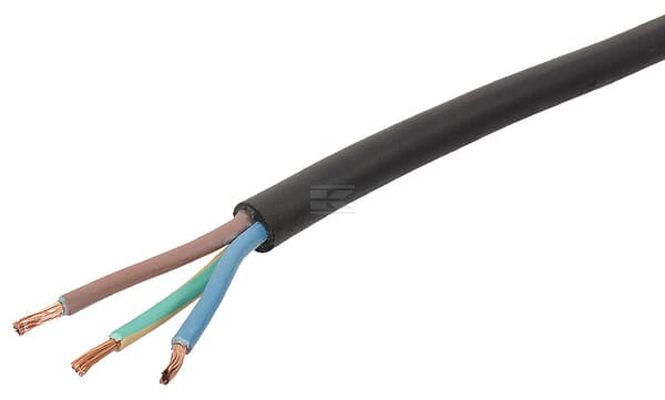 Gummileitung 3x6mm²