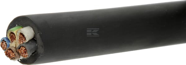 Elektrokabel Neopren 5x10
