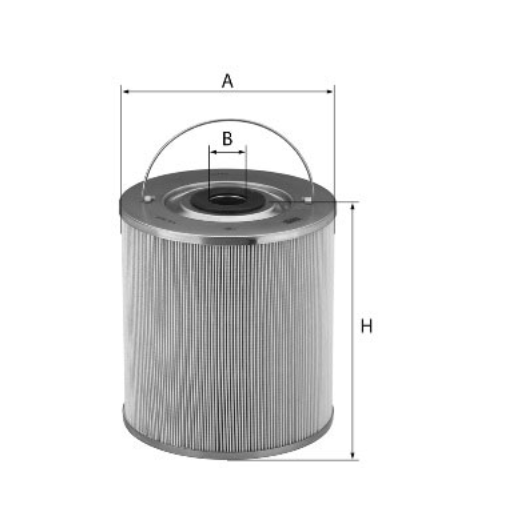 H 26 644/22 Flüssigkeitsfilterelement