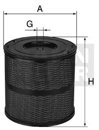 H 31 1033/20 Flüssigkeitsfilterelement