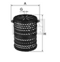 H 34 1390 KIT Flüssigkeitsfilterelement