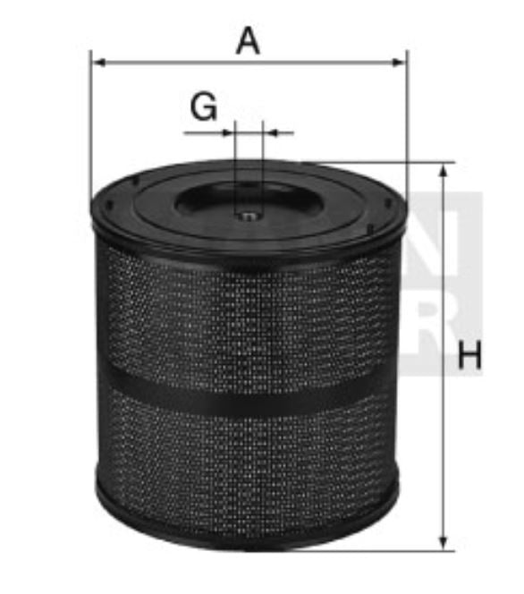 H 34 1480/14 KIT Ölfilterelement (Servicekit)