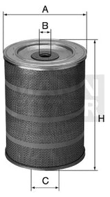H 34 2280/14 KIT Flüssigkeitsfilterelement