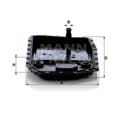 H 50 001 Getriebeölfilter