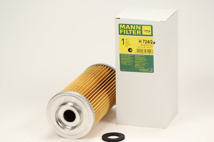 H 724/2 x Flüssigkeitsfilterelement