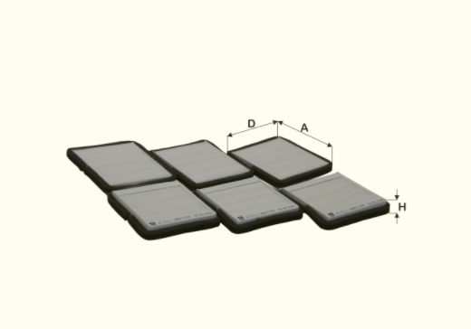 HC7111-3 Innenraumfilterelement