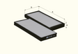 HC7158 Innenraumfilterelement