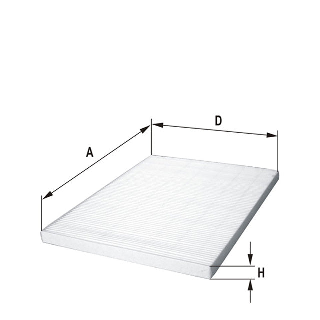 HCK7202 Innenraumfilterelement