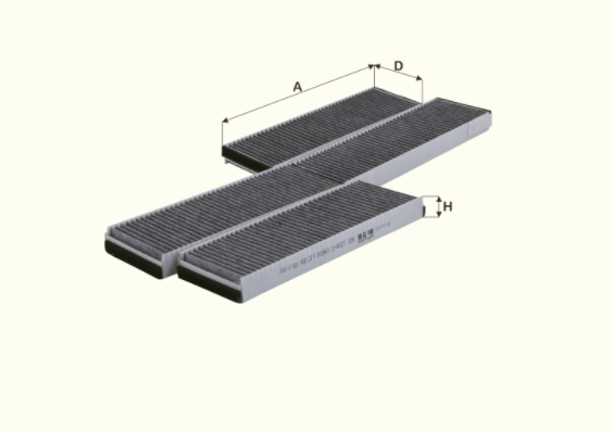 HCK7204-2 Innenraumfilterelement