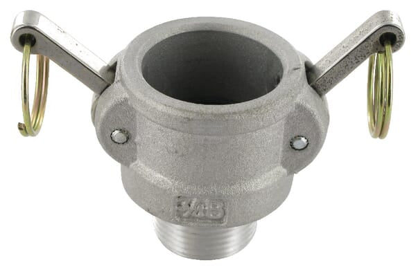 Camlock Typ B 1-1/2" Außengewinde aus Edelstahl