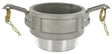 Camlock Typ B 4" Außengewinde Aluminium