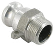 Camlock Typ F 1" Außengewinde Aluminium
