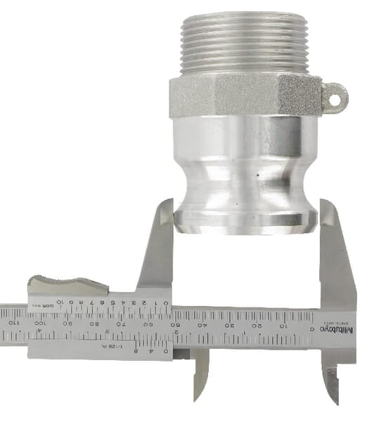 Camlock Typ F 3/4" Außengewinde Rostfreier Stahl