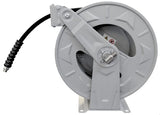 Automatischer Schlauchaufroller Stahl mit 20m 3/8" 400bar Schlauch und 3/8" Außengewinde