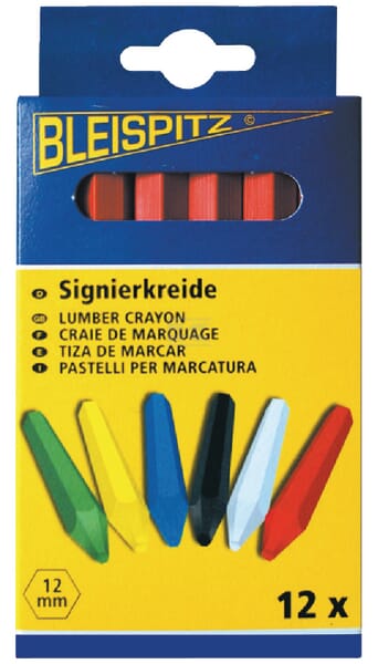 Kreide blau a. 12 Stück