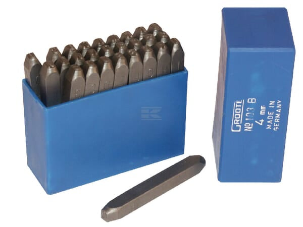 Schlagbuchstaben 4mm